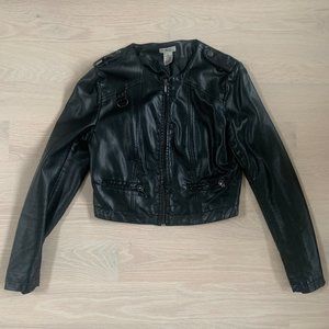 Cache Leather Jacket
